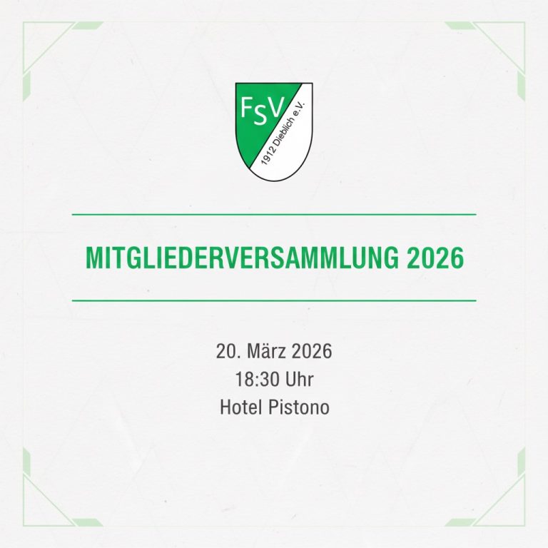 Einladung zur Mitgliederversammlung 2026