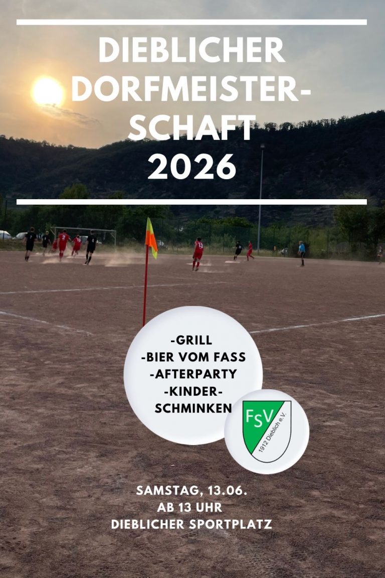 Fußball Dorfmeisterschaft 2026